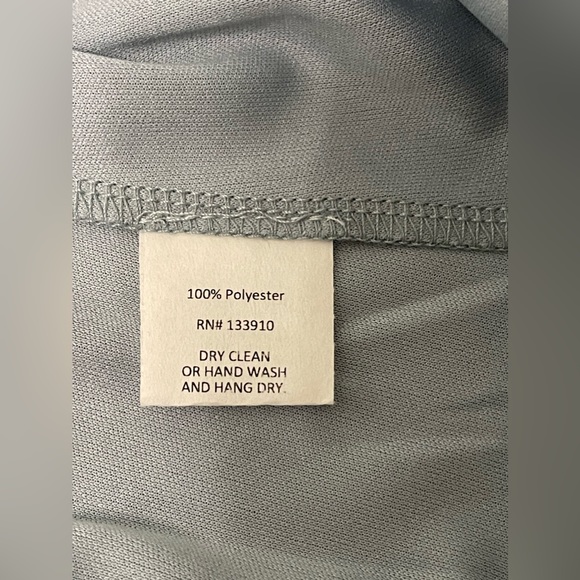 Show Me Your MuMu Light Blue Caitlin Ruffle Maxi Dress Size Small - Picture 7 of 7